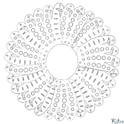 arabesque Տպագրվող Գունազարդման Էջեր